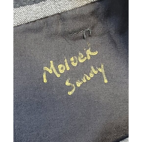 Sandro Sportswear Cropped Pants Grey Womens Size 10 Cotton Blend - Picture 7 of 8